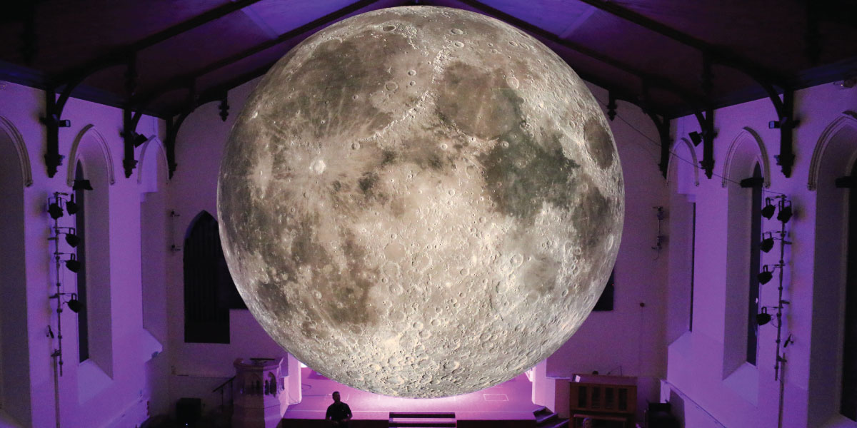 Museum of the Moon at Lakes Alive, UK