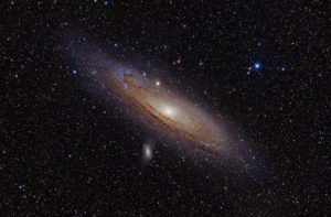 Andromeda Galaxy image of space