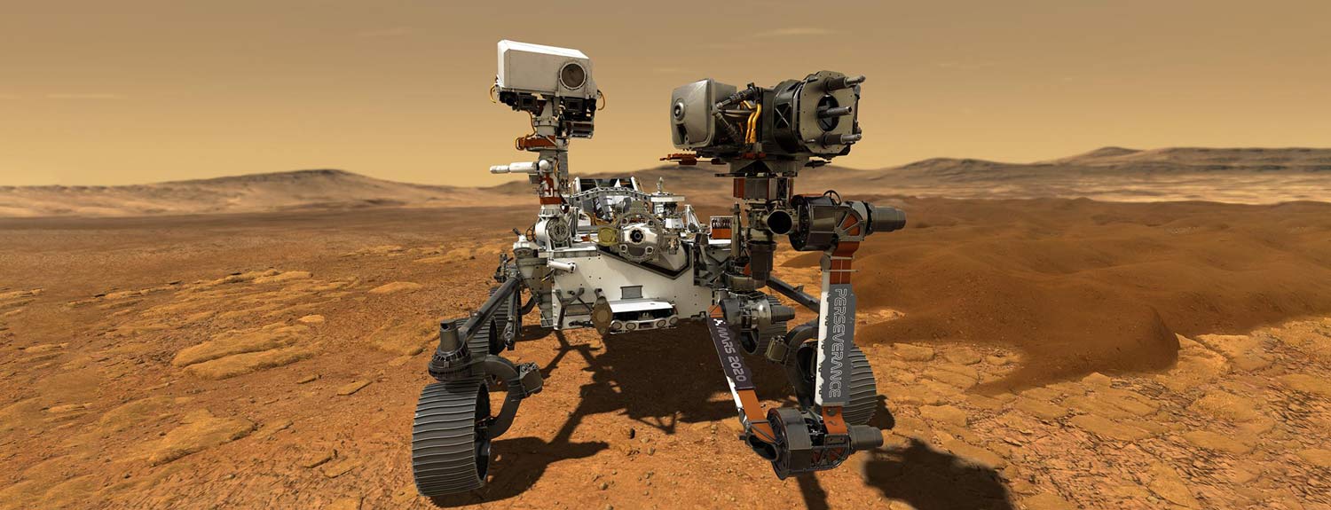 image of Perseverance rover