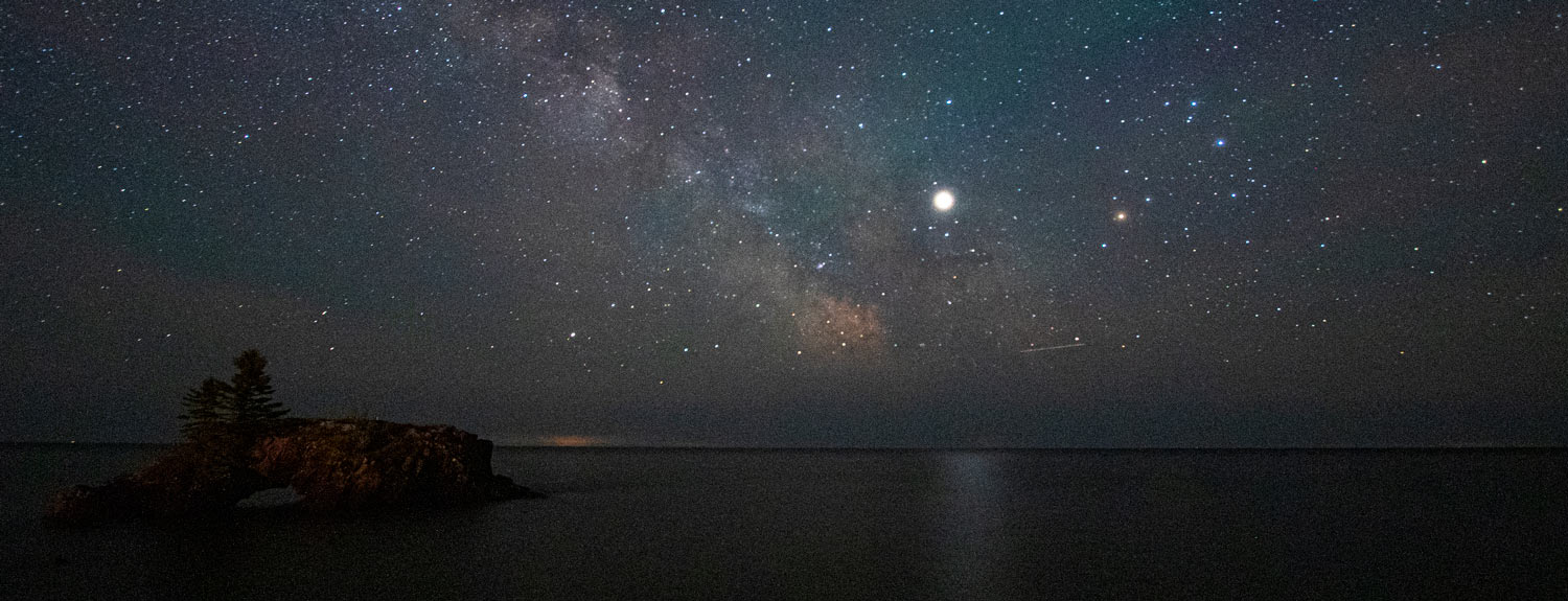Milky Way over Lake Superior