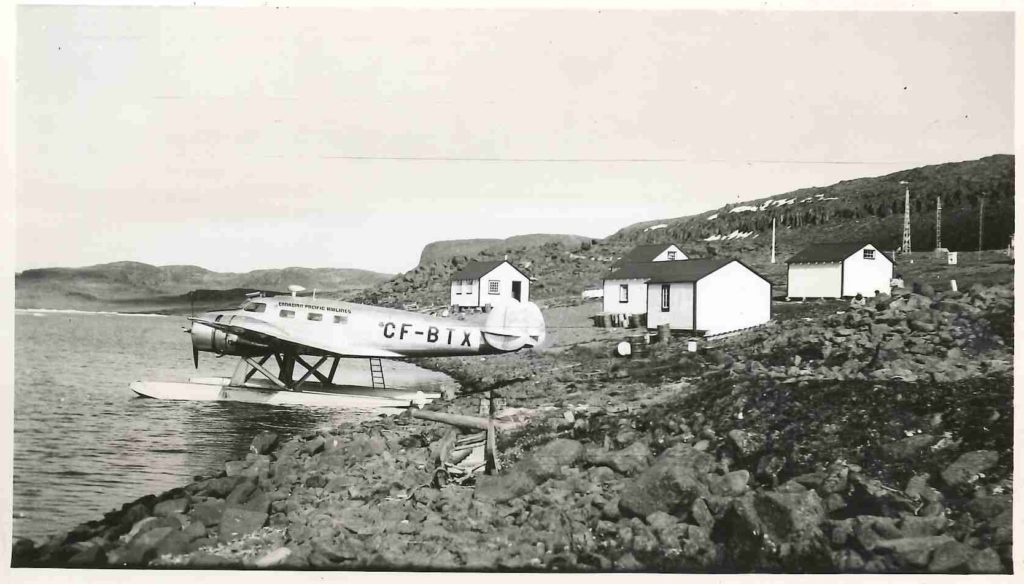 A plane on Victoria Island