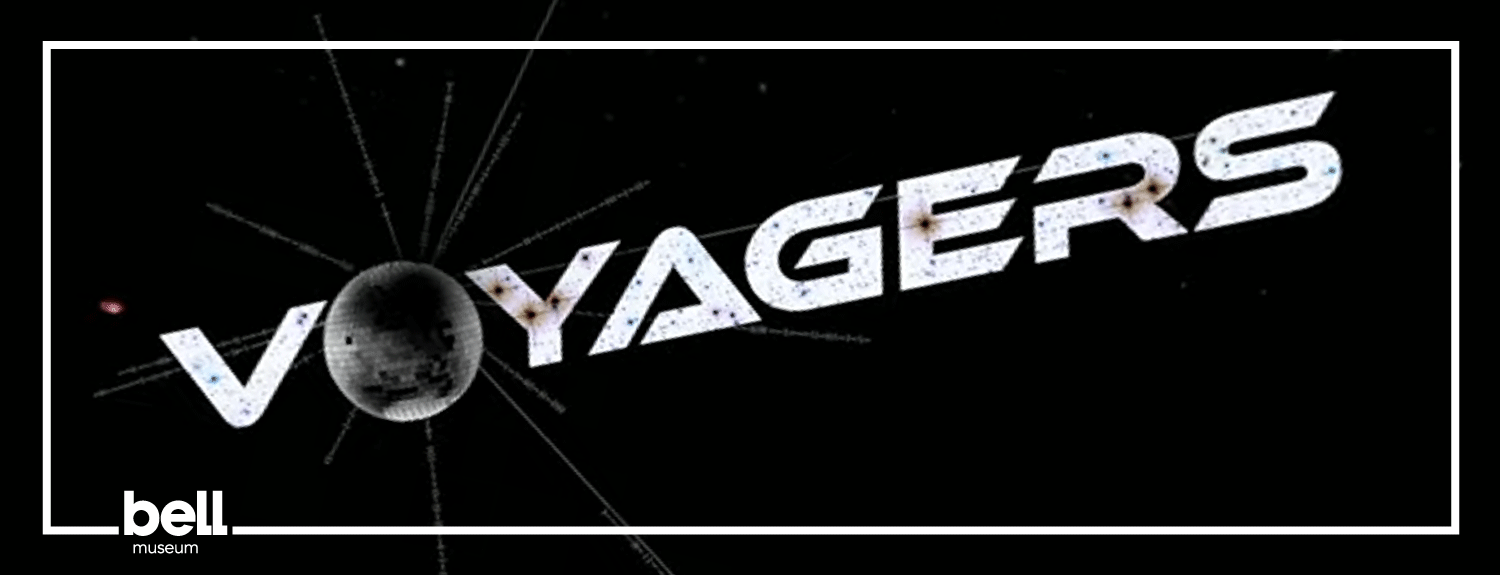Text that reads: Voyagers